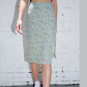 Brandy melville phoebe midi skirt